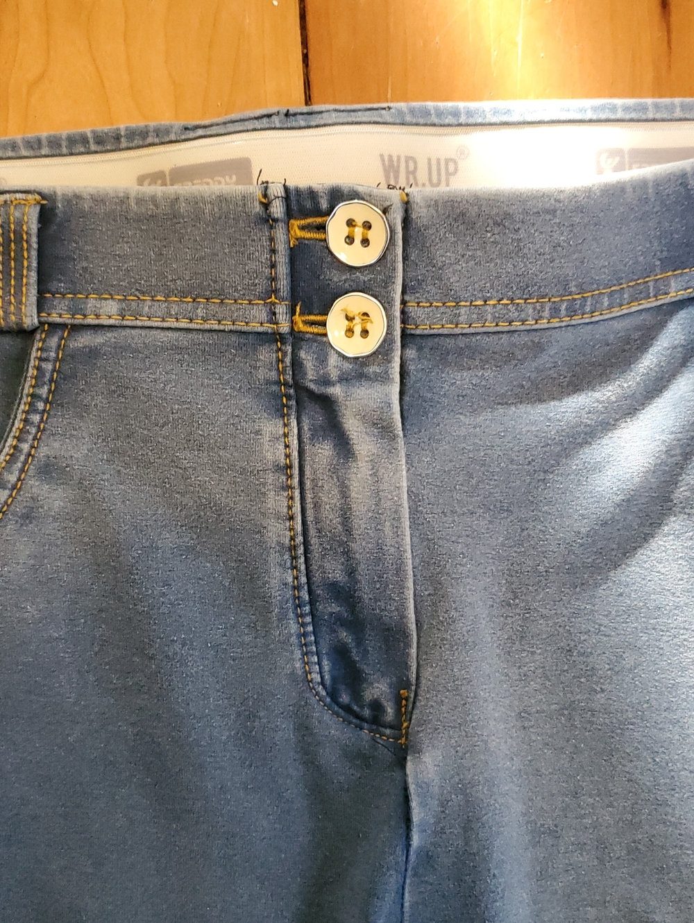 Freddy Jeans Skinny Jeggins  in Light Blue Wash Super Strechy WR.UP